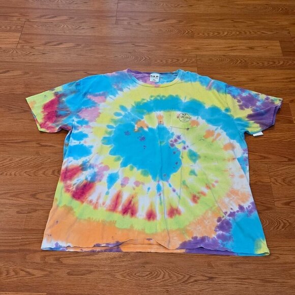 UC San Diego Parent Dad T Shirt Tie Die La Jolla Men's XXL NCAA UCSD Tritons - Picture 2 of 13